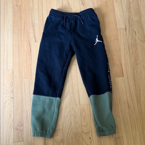 Jordan Other - Jordan Kids' Black and Olive Joggers